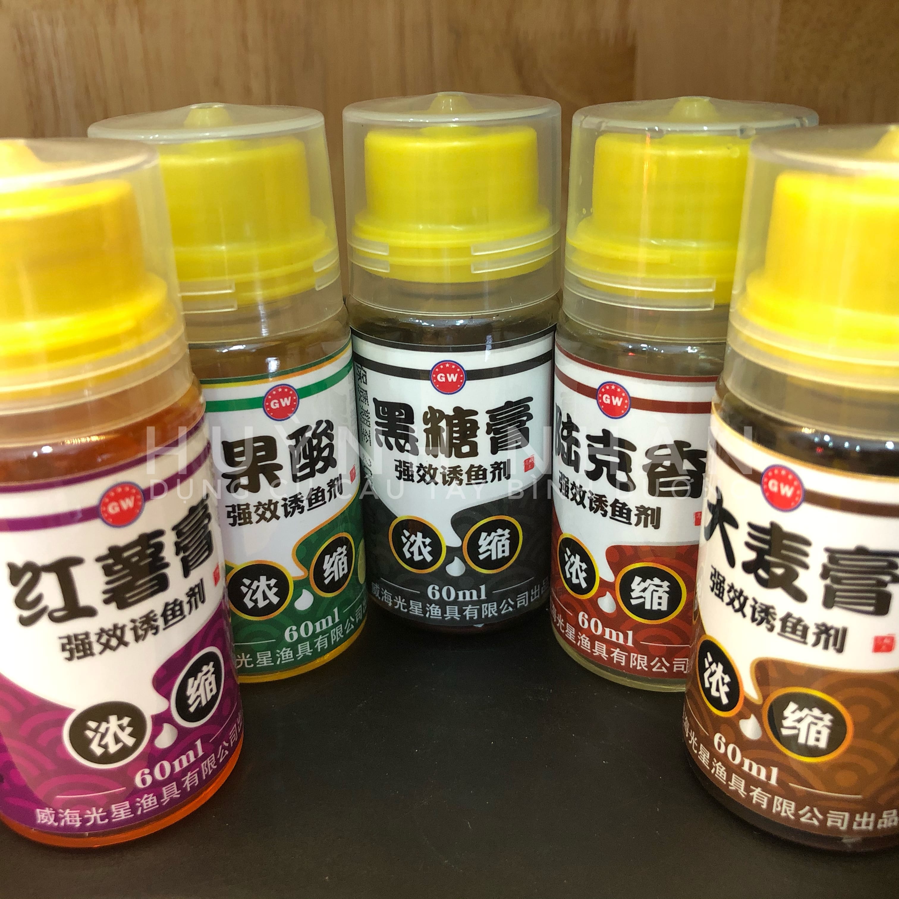 Tinh mùi GW - Tinh mùi câu cá -  Dẫn dụ, kích thích cá ăn - Nhiều loại