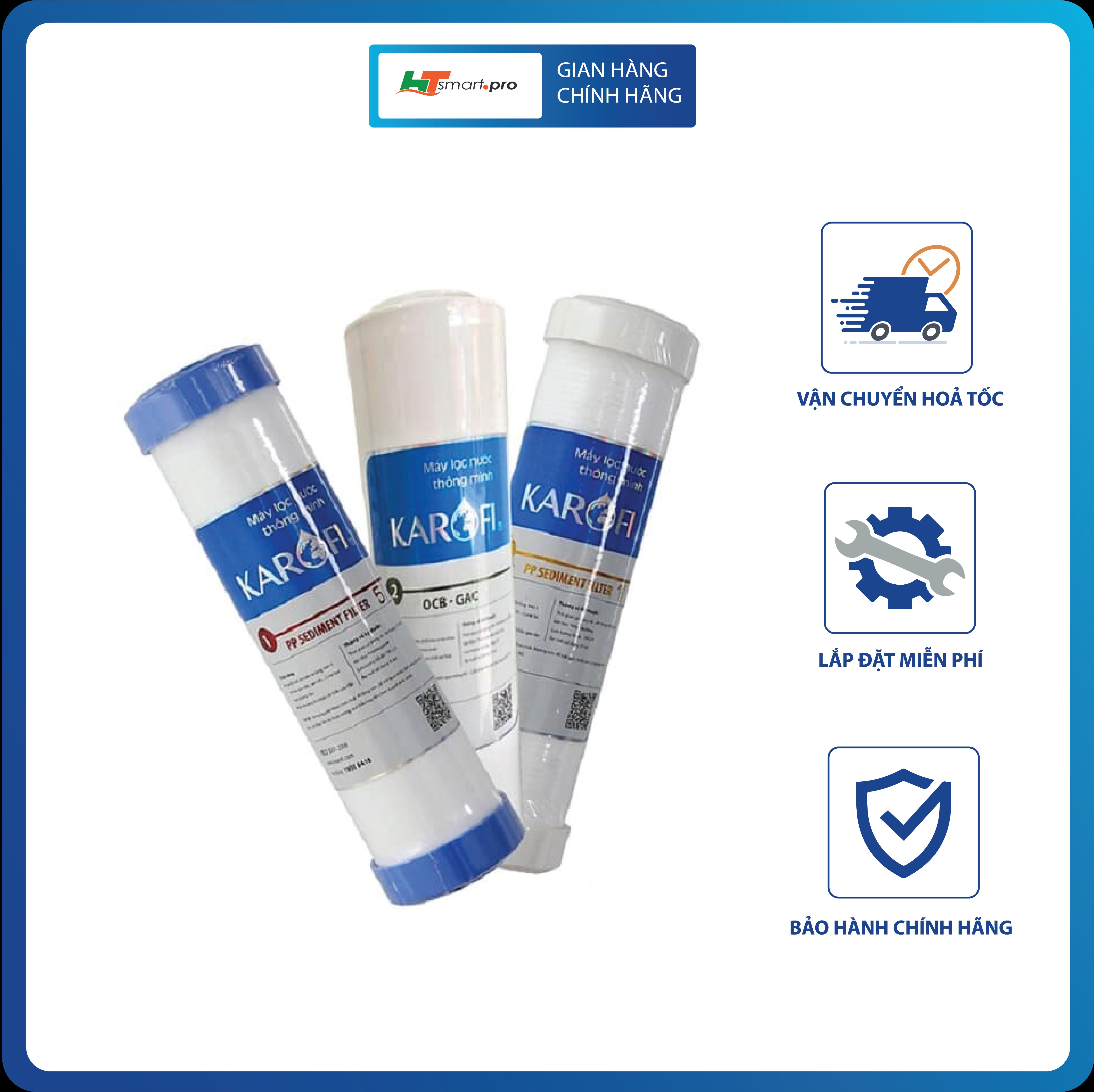 Lõi lọc Karofi 123 chính hãng