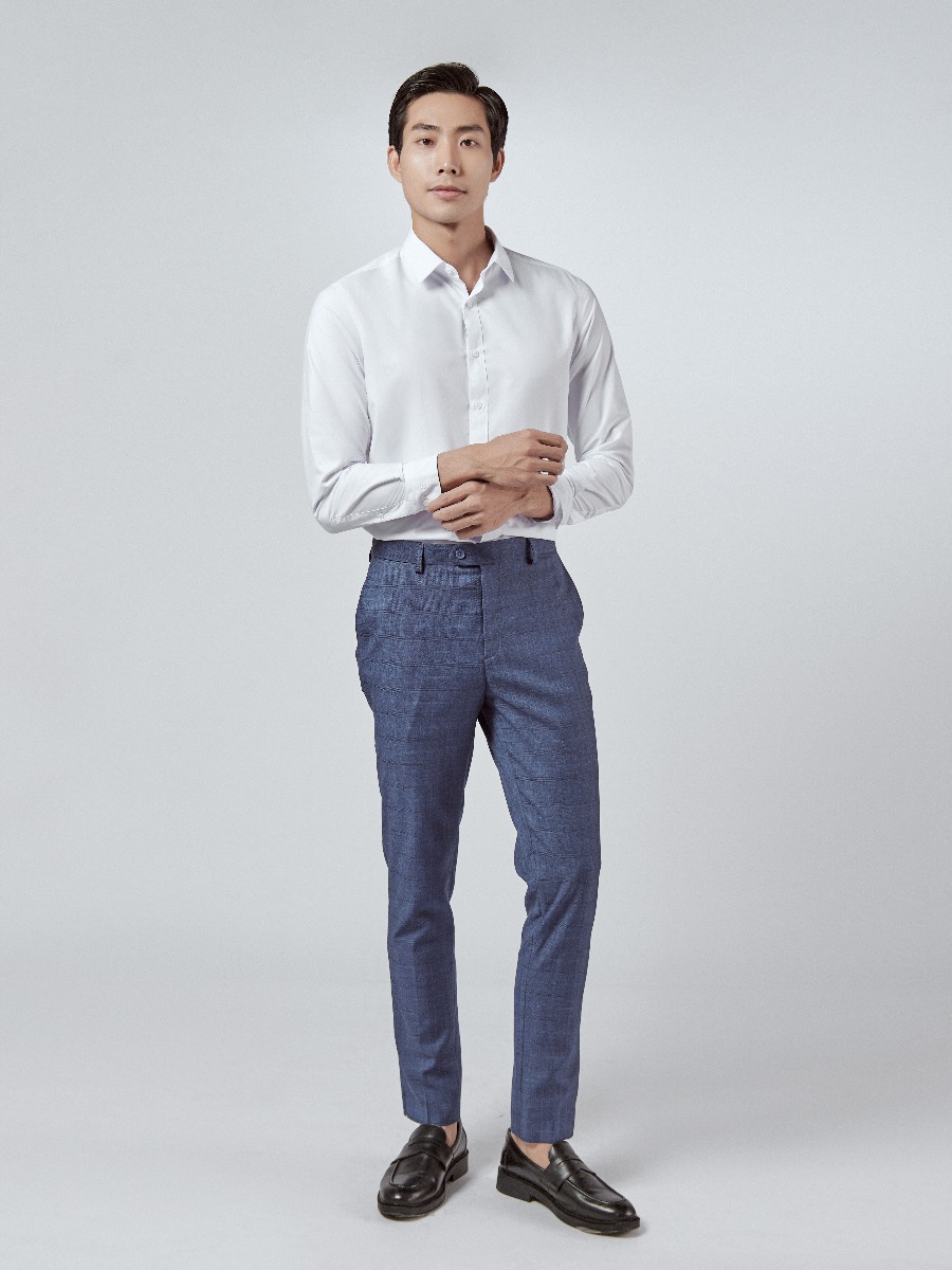 Owen áo sơ mi nam slim fit - as221562d