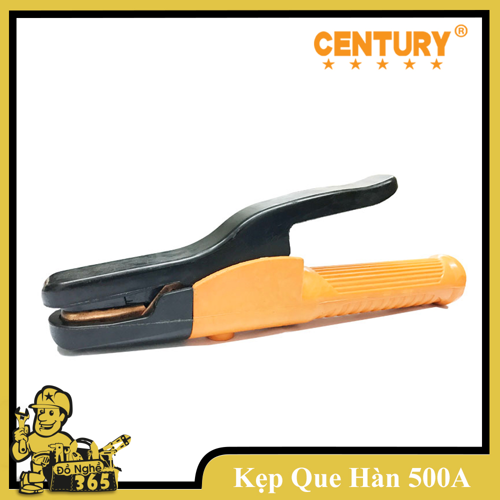 Kìm kẹp que hàn 500A CENTURY, kìm dùng kẹp que hàn kim loại trong các công trình xây dựng nhà xưởng khung sắt, với cường độ dòng điện 500A