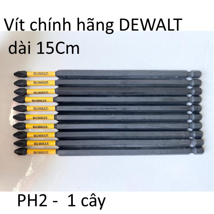 Mũi vít dewalt 15cm ph2