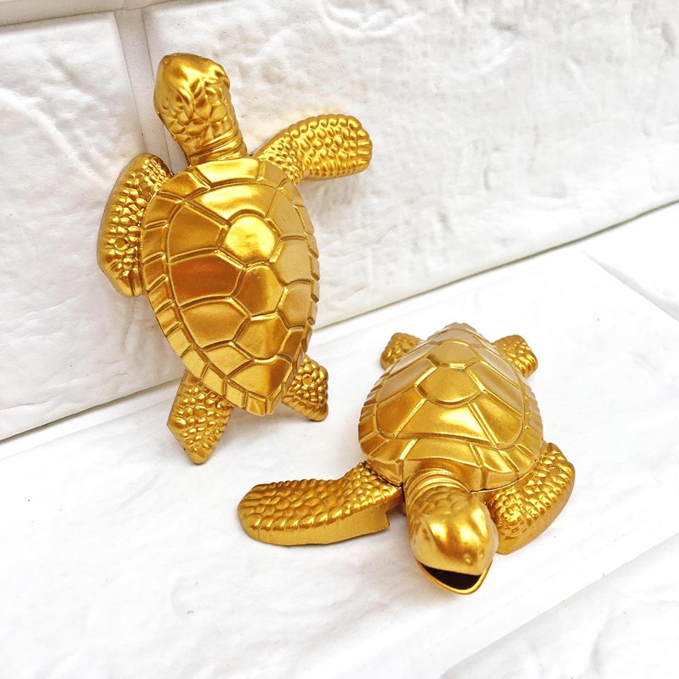 (BẬT LỬA ĐỘC LẠ) HỘT QUẸT HÌNH CON RÙA VÀNG