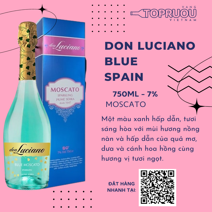 (chính hãng 100%) - vang nổ luciano blue - (hình ảnh thật - clip thật- review thật của shop)