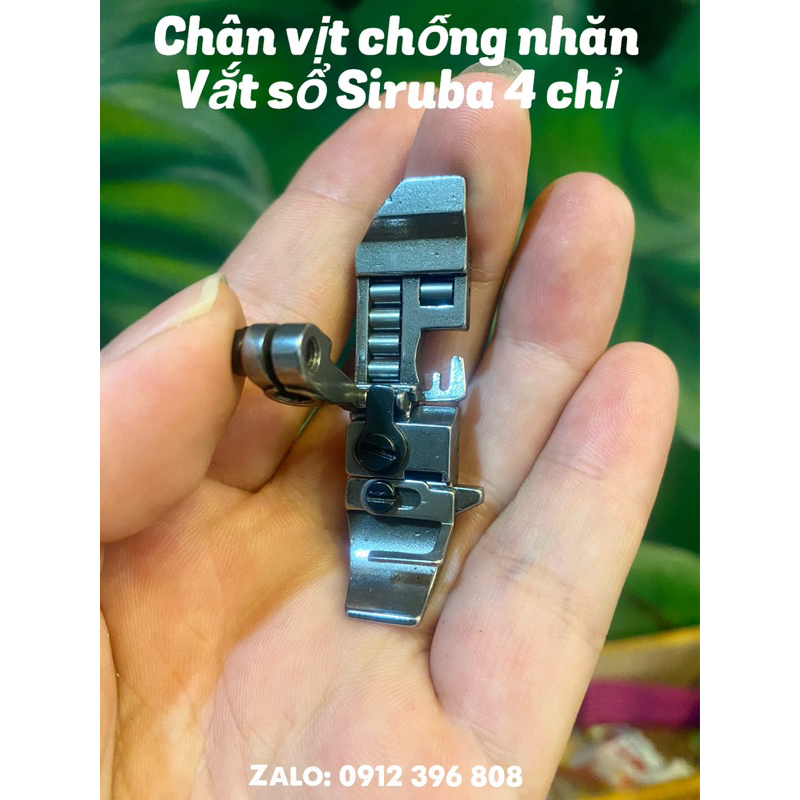 Chân vịt chống nhăn máy vắt sổ công nghiệp 4 chỉ jack ,siruba , ...