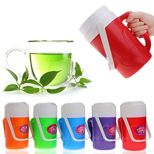 Bình giữ nhiệt có quai xách tích hợp tay cầm 2 Lít có vòi trên nắp tiện lợi