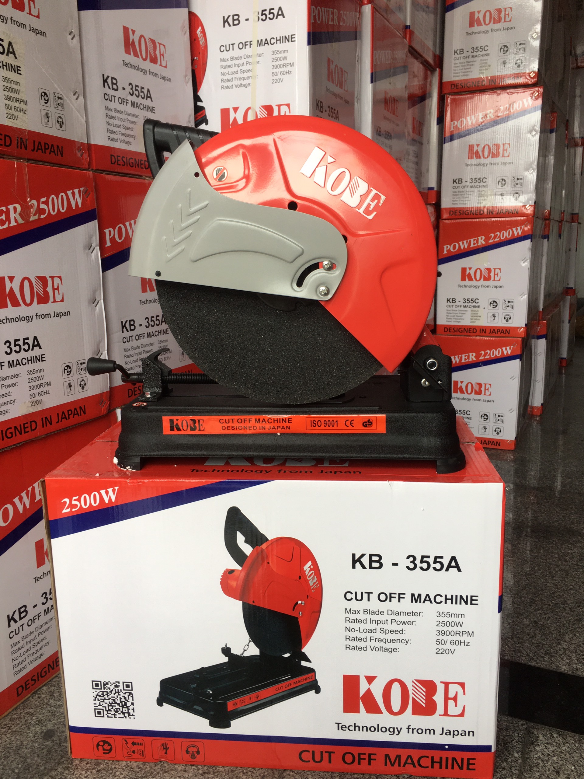 Máy cắt sắt kobe kb-355a