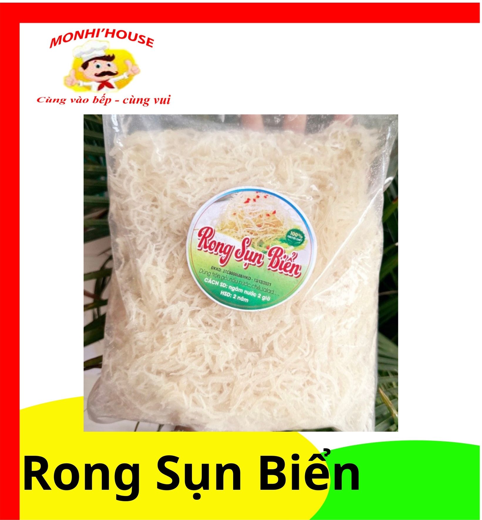 100g rong sụn biển _ rong sụn trắng nha trang_topokki_viên thả lẩu shop