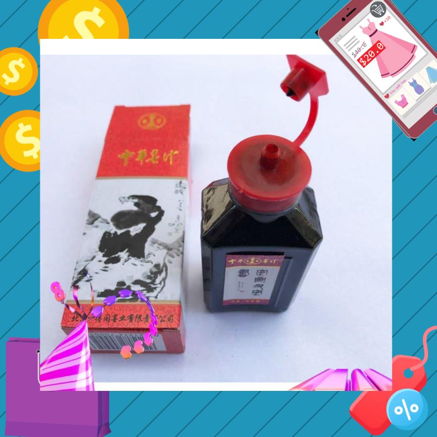 Mực tàu thư pháp màu đen