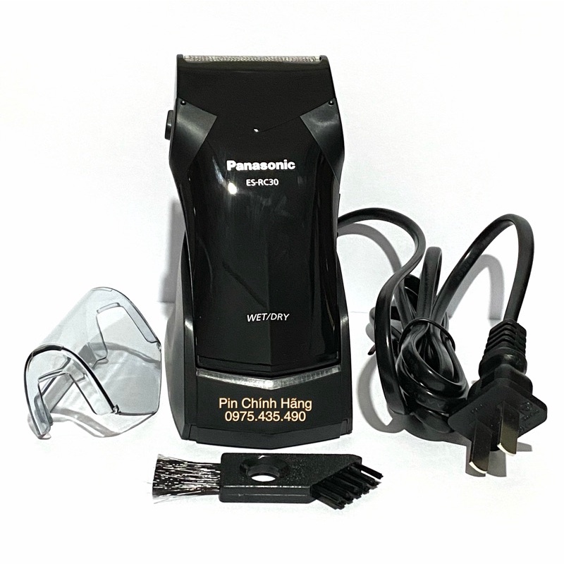 Máy Cạo Râu Panasonic ES-RC30 Hàng Cao Cấp Sạc Điện WET/DRY (Cạo Khô Và Ướt) - Bảo Hành 12 Tháng