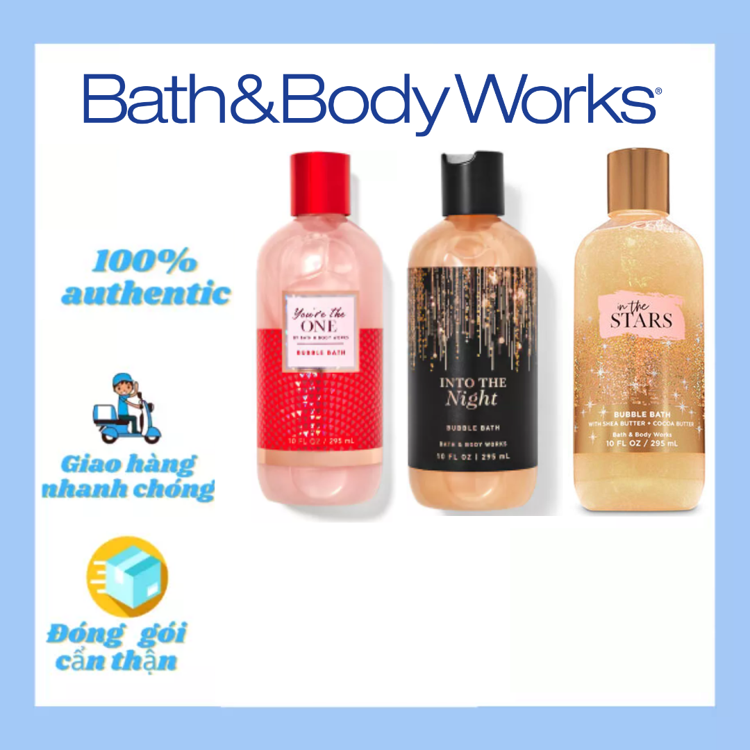 Sữa tắm tạo bọt cho bồn tắm bath and body works bubble bath