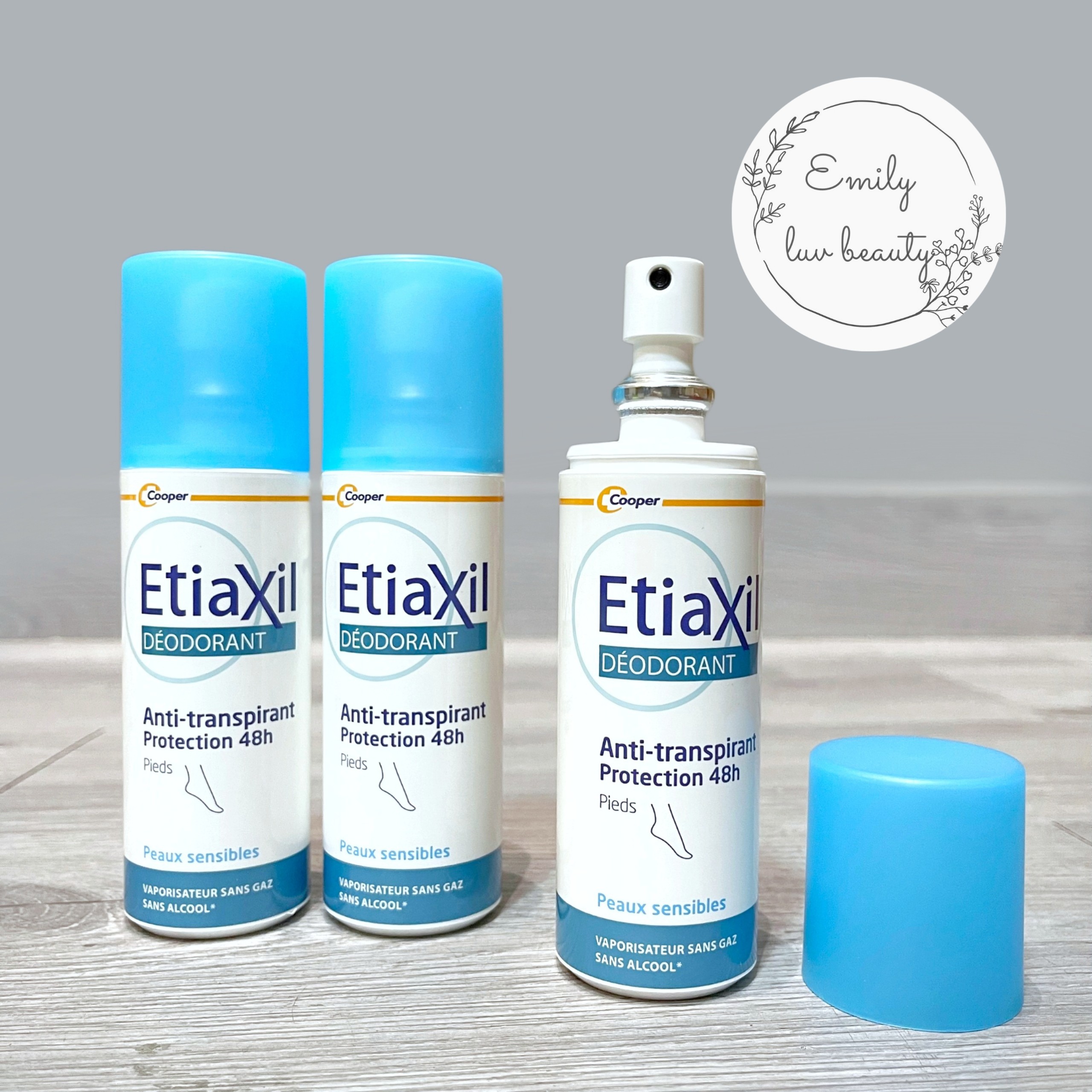 Xịt khử mùi giúp ngăn ngừa mồ hôi chân etiaxil 100ml