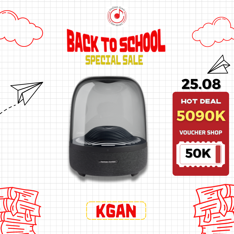 Loa Nghe Nhạc Bluetooth Harman/Kardon Aura Studio 3 - Chính Hãng PGI