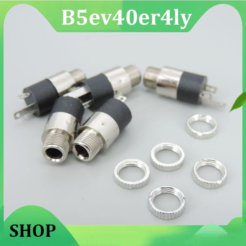 B5ev40er4ly Shop 2/5/10pcs 3.5mm PJ-392 Stereo Female power Sockect Jack 3pin Plug Audio Headphone Connector 3.5 Stereo Headphone Audio Video