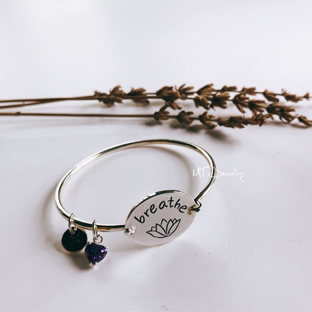 Breathe bracelet | Handmade Silver | vòng tay bạc Breathe | Design by Minh Tam Jewelry
