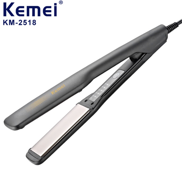 Máy duỗi tóc 4 mức chỉnh nhiệt kemei km - 2518