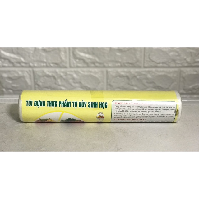 LZD - Túi thực phẩm tự huỷ sinh học ĐT 25CMX35CMX0,5KG
