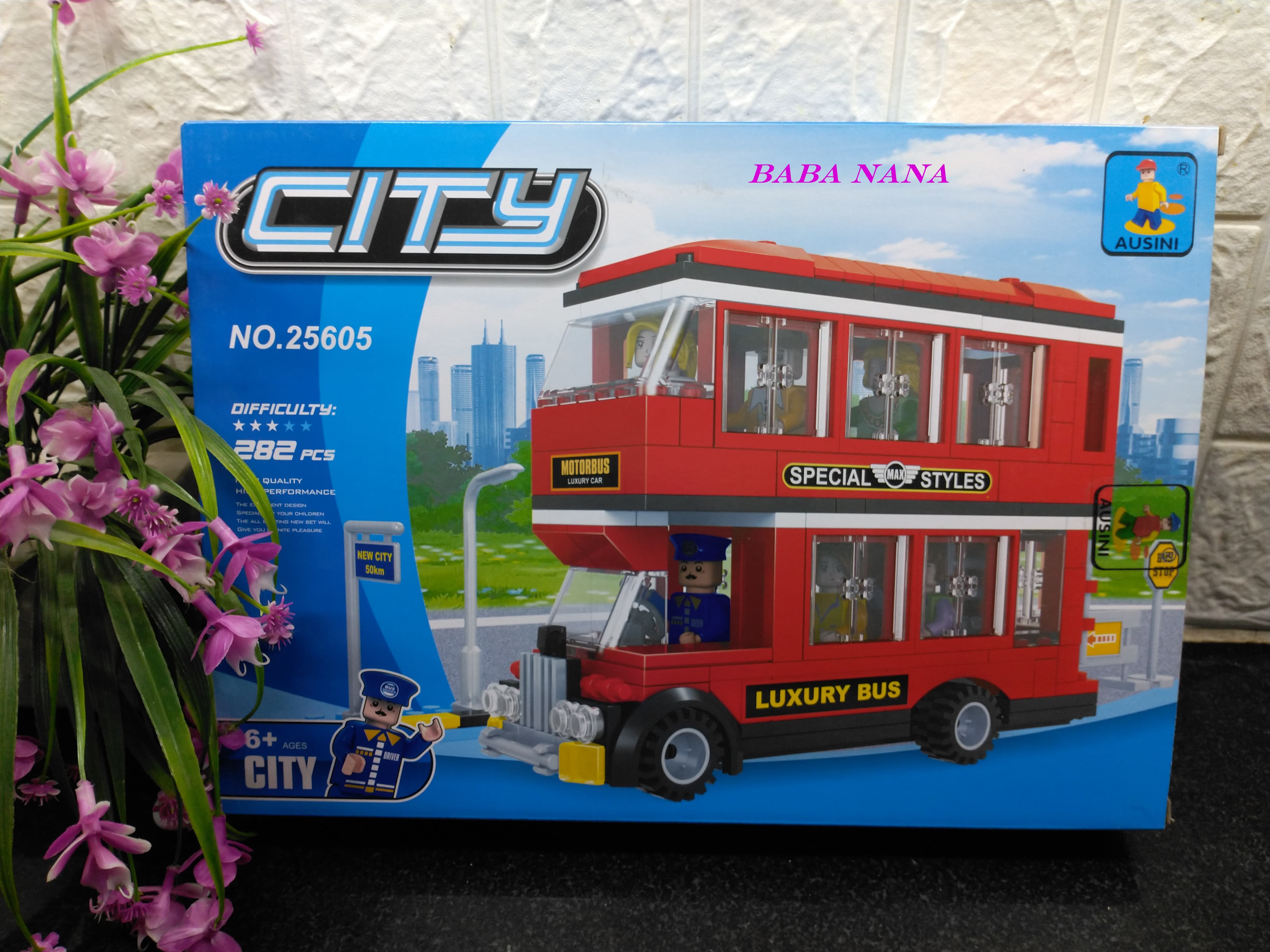 [HCM]Bộ lắp ráp Lego Thế giới Tương lai - 282 chi tiết chính hãng Ausini cho bé từ 6 tuổi phát triển trí tuệ