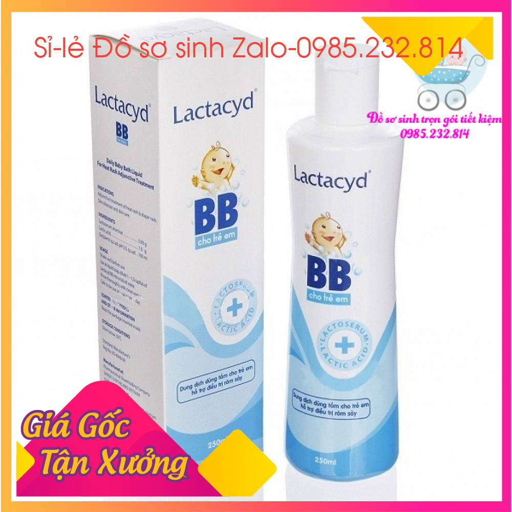 Sữa tắm gội lactacyd bb