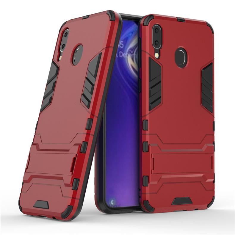 [Có 6 màu] Ốp lưng chống sốc Iron Man Samsung Galaxy A30, chân chống lưng máy tiện lợi