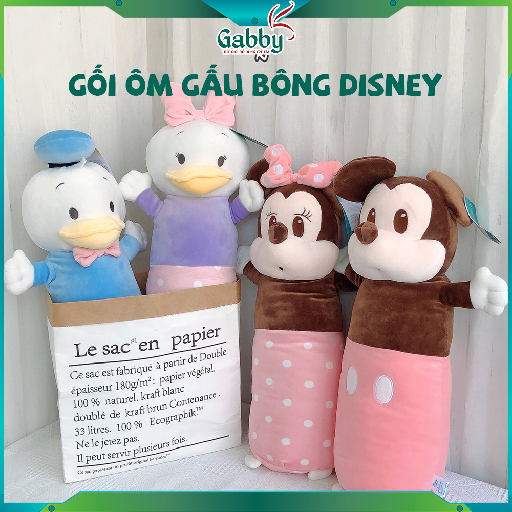 Gấu bông + gối ôm 2 trong 1 disney - gabby store