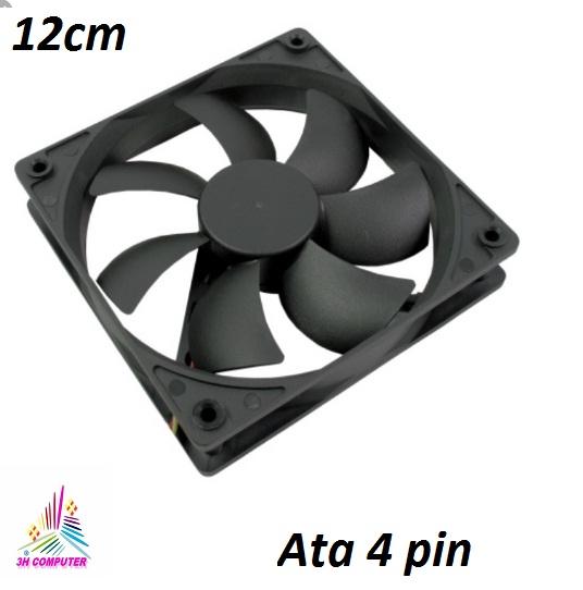 (HCM)Quạt tản nhiệt 12V Fan Case 12cm - đen