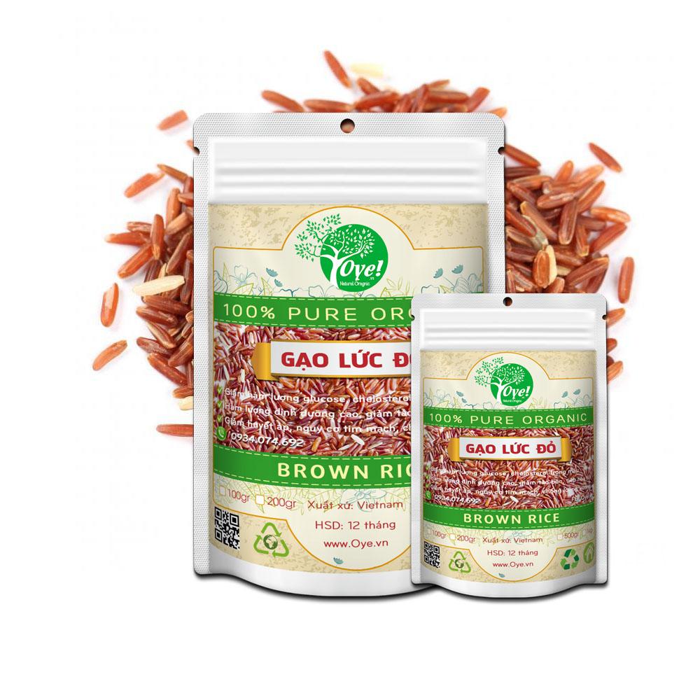 [HCM]Gạo Lức Đỏ 1kg Nguyên Chất