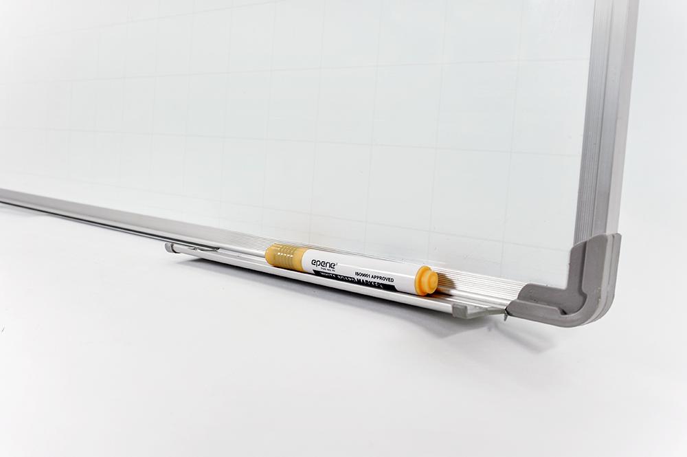 Bảng từ trắng viết bút lông kt(60x80cm)-Tặng bông lau, bút dạ, nam châm