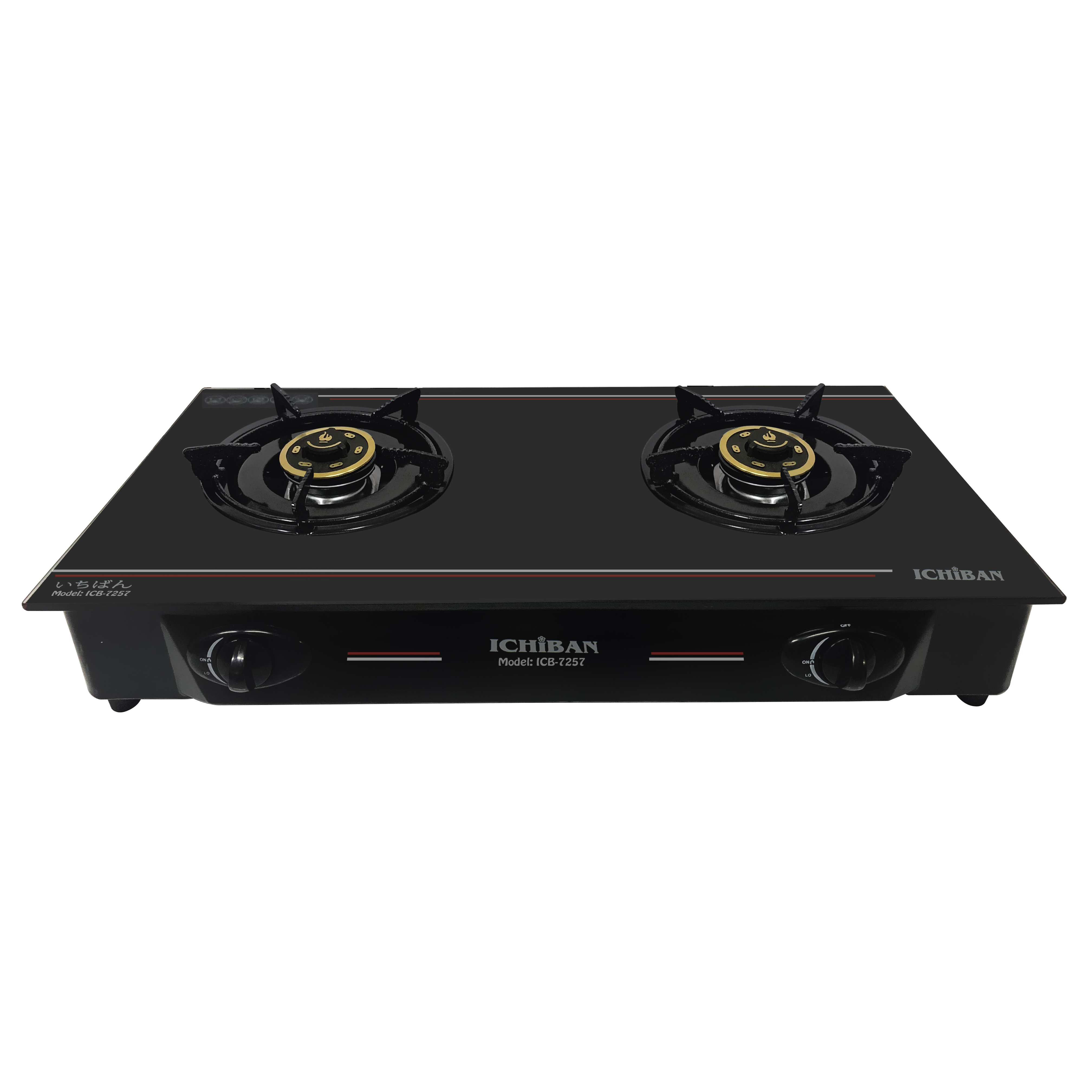 Bếp gas đôi mặt kính ichiban ib-7257