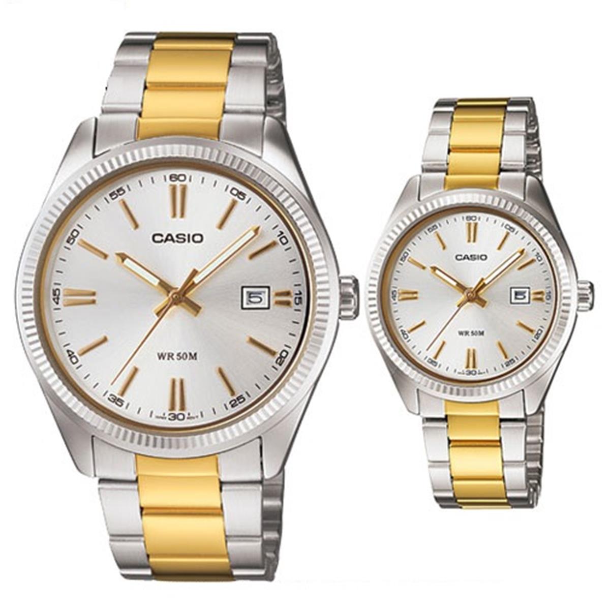 Đồng hồ đôi casio mtp/ltp-1302sg-7avdf chính hãng