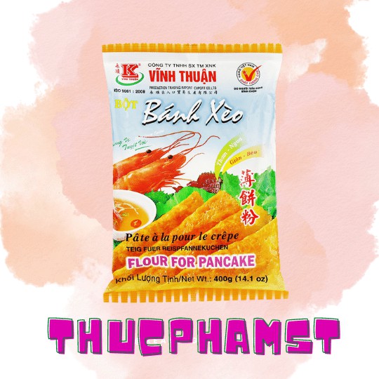 Bột bánh xèo vĩnh thuận 400g
