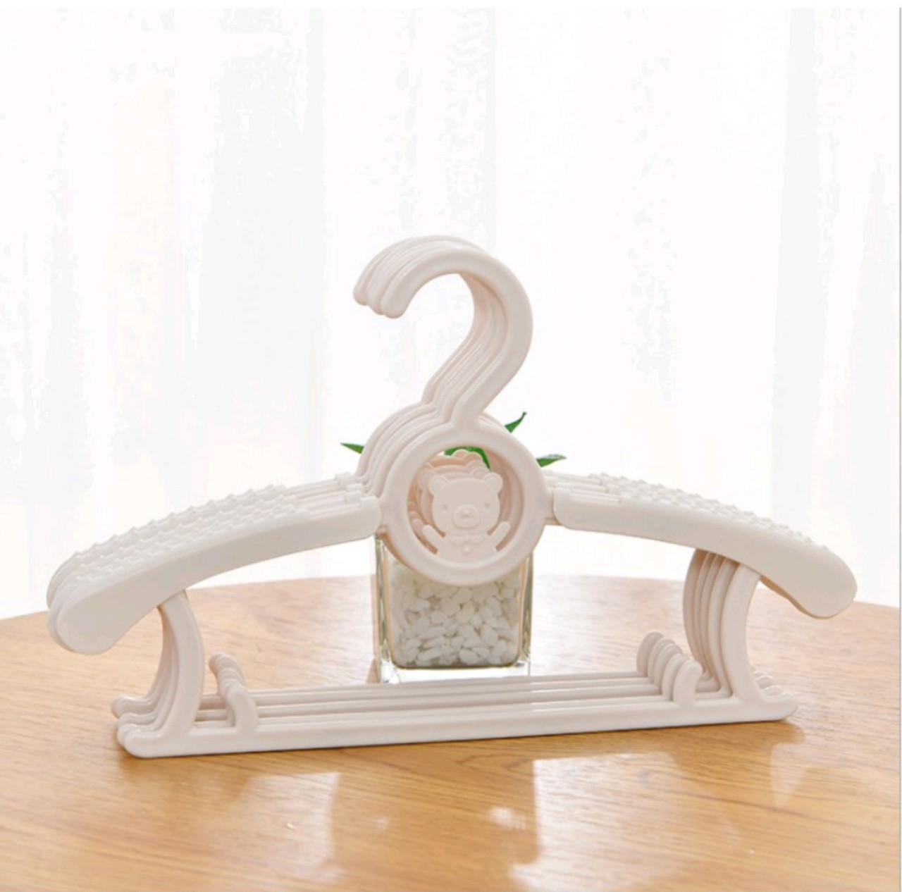 Set móc quần áo cho bé hình gấu dễ thương key k11