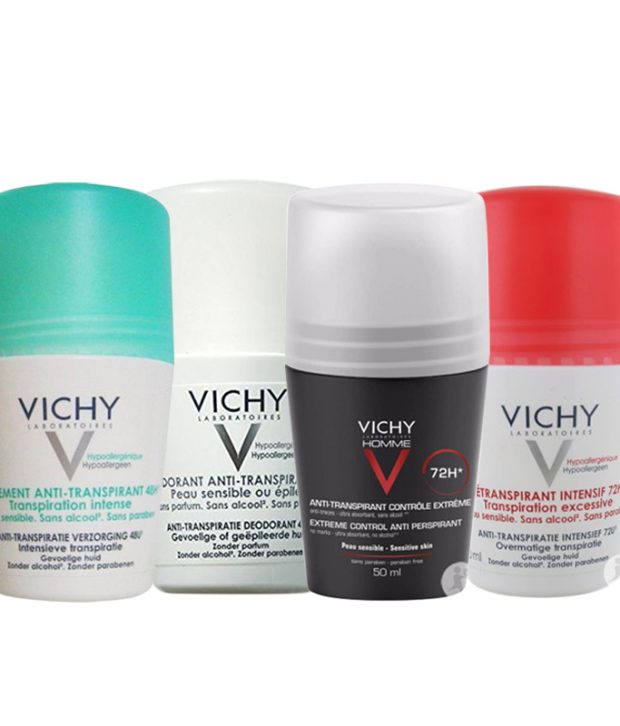 Lăn lách khử mùi và diệt khuẩn Vichy