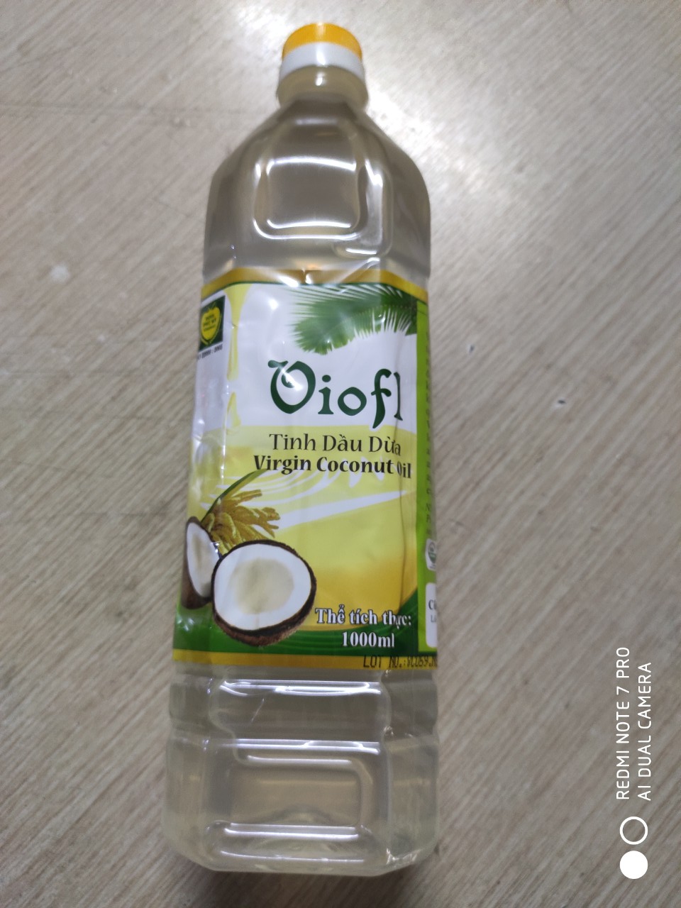 Combo tinh dầu dừa hữu cơ ép lạnh viofl - 1000 ml tặng 1 chai 50ml
