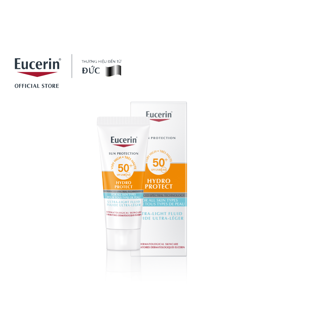 [Hàng tặng không bán] Kem chống nắng cho da nhạy cảm Eucerin Hydro Ultra Light SPF 50+ 5ml