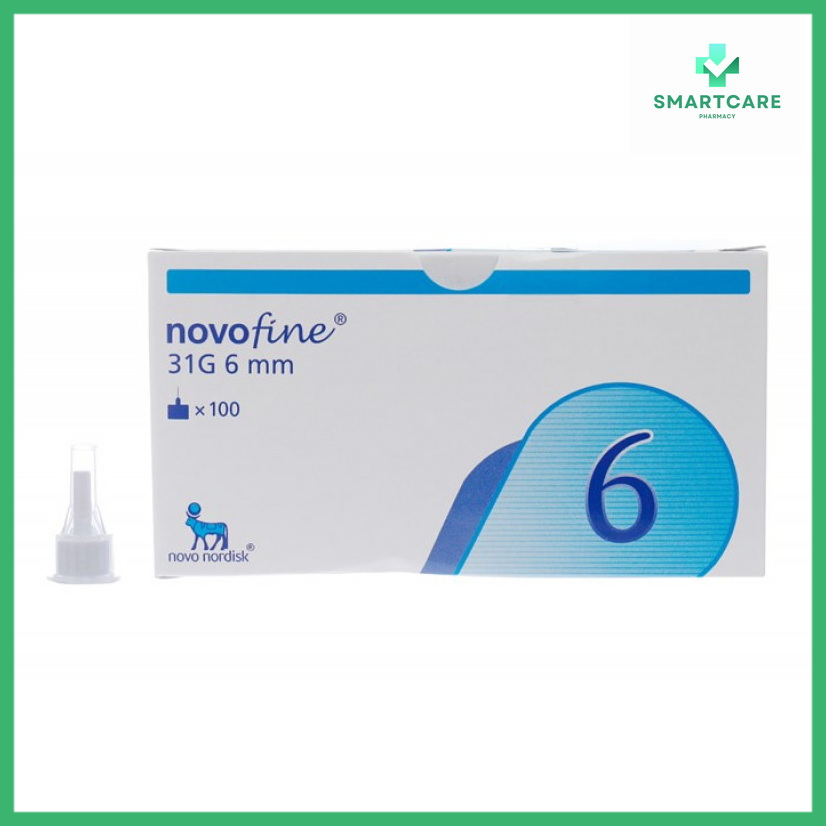 Đầu kim tiêm Novofine 31G 0,25 x 6mm hộp 100 cái
