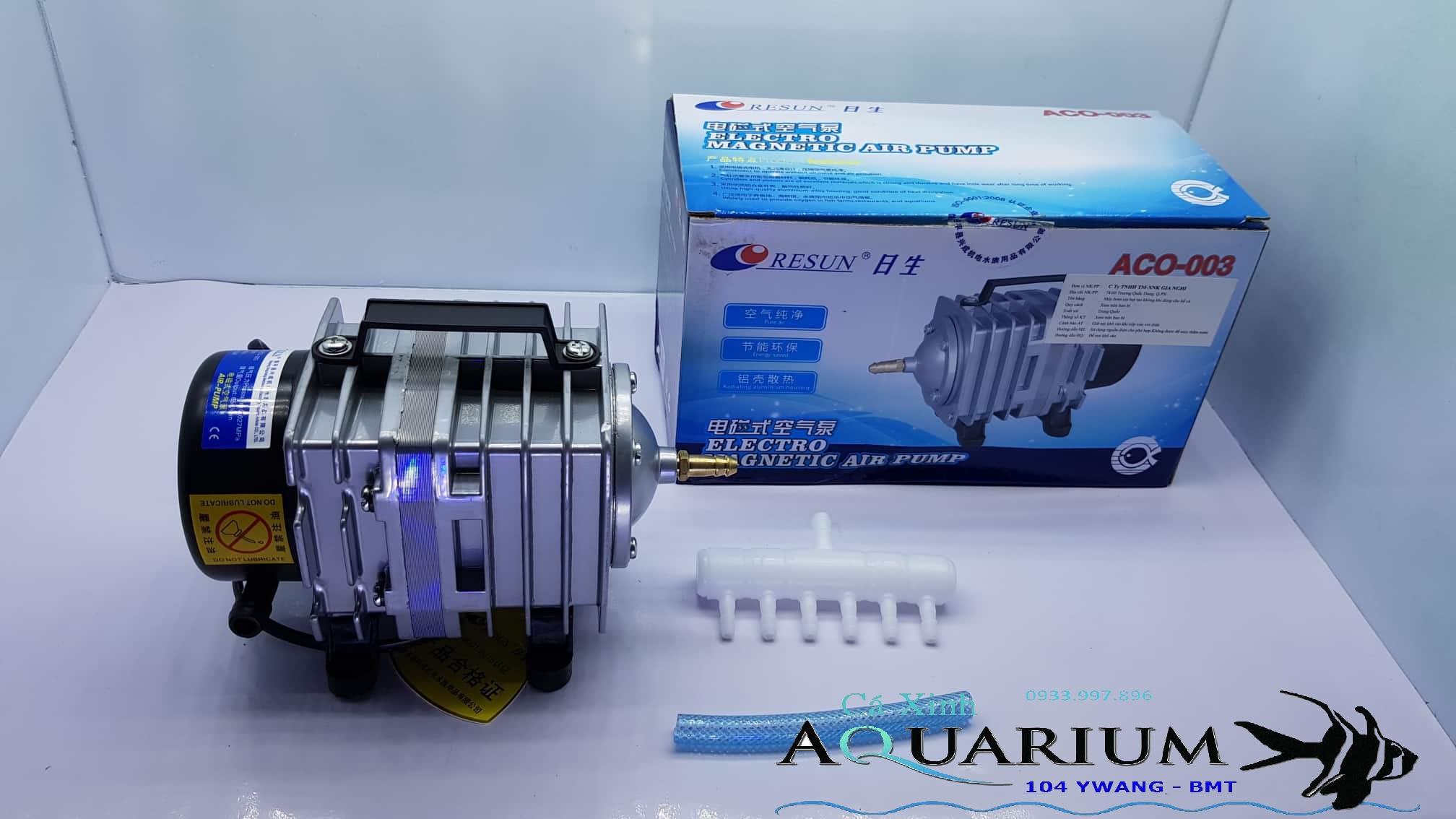 RESUN ACO - 003 Máy Sủi Oxi cho hồ cá