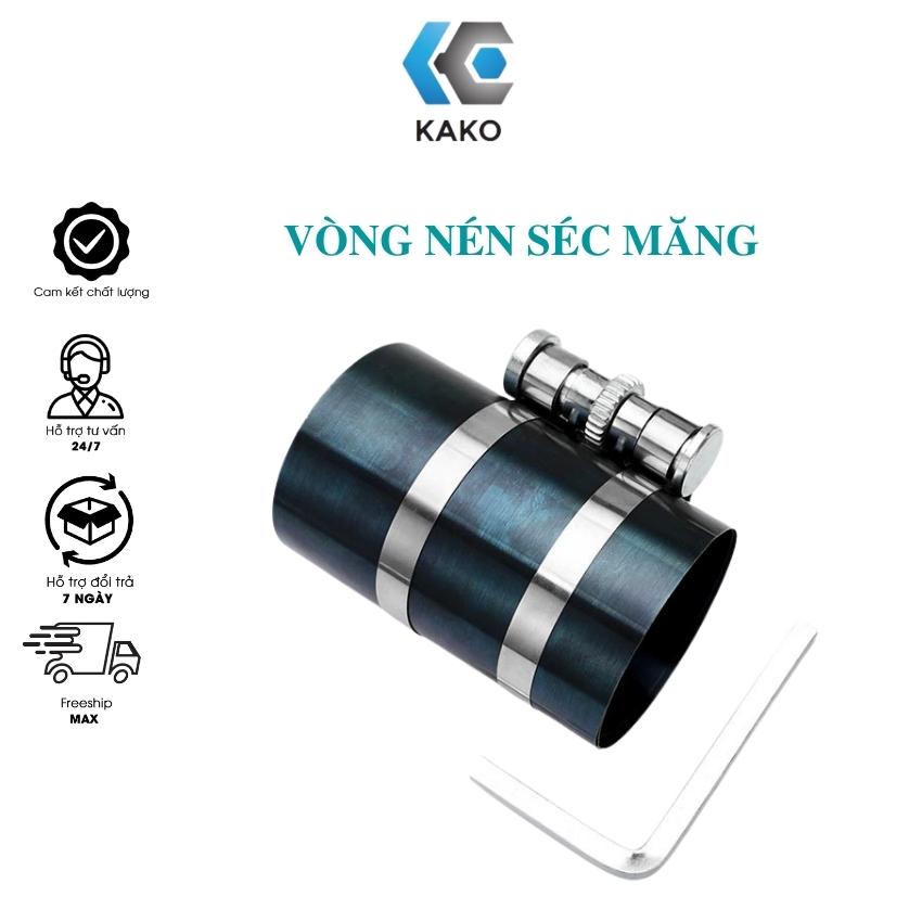 Vòng nén séc măng pistong Kako, cảo xéc măng bạc đạn 3 4 6 inch.