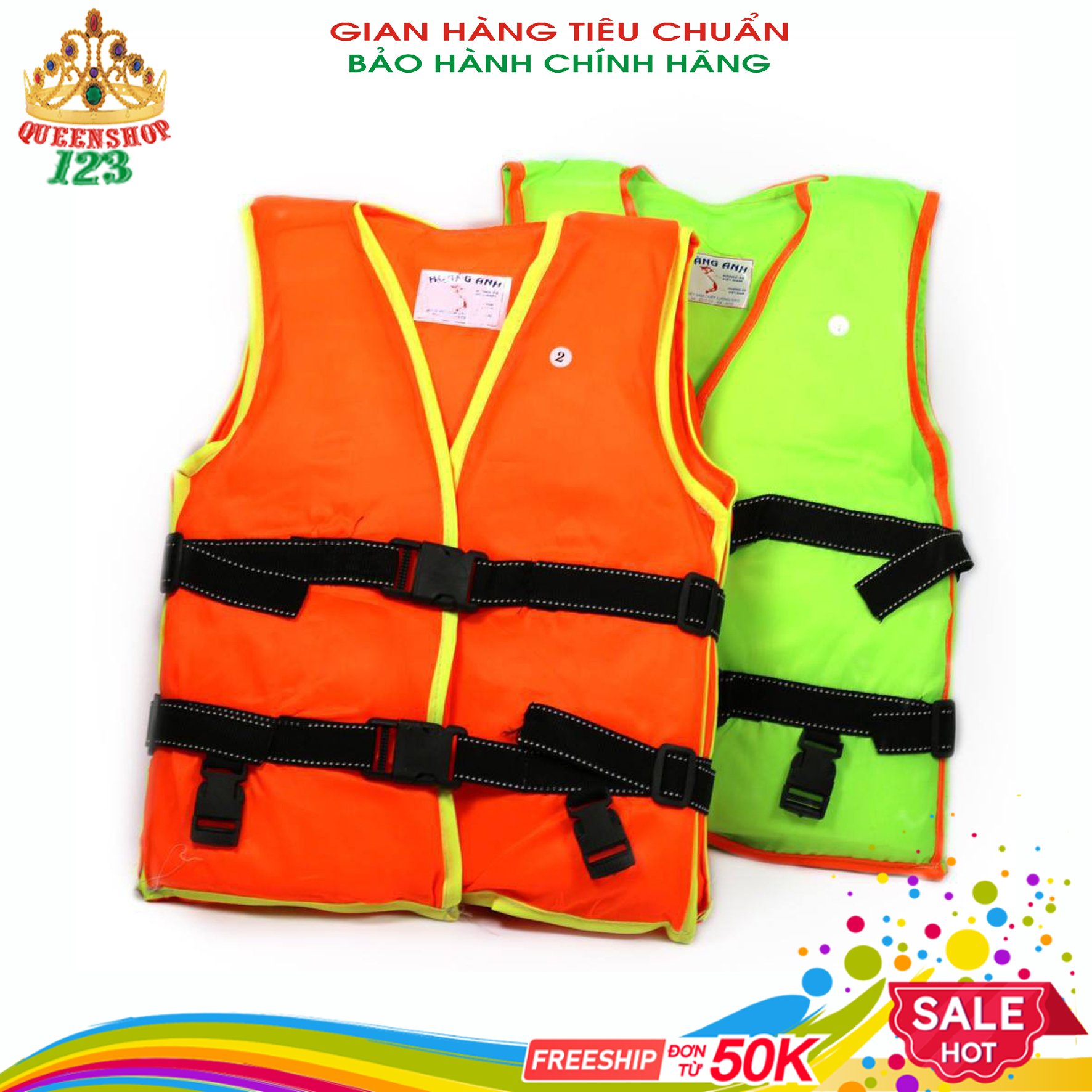 Áo phao bơi trẻ em, áo phao bơi cứu hộ người lớn đủ size