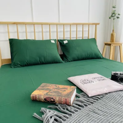 Bộ ga giường Cotton Tici LIDACO ga gối cotton tici bo chun có đủ mọi kích cỡ nệm (5)