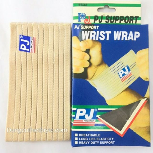 Băng bảo vệ cổ tay PJ 633 - Băng cổ tay - Bảo vệ cổ tay, hạn chế lực tác động lên cổ tay