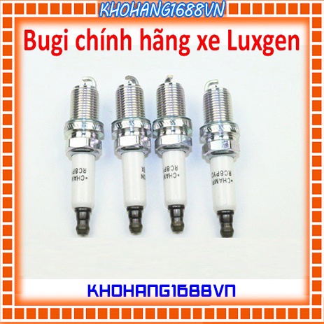 4 bugi bạch kim chính hãng cho xe Luxgen