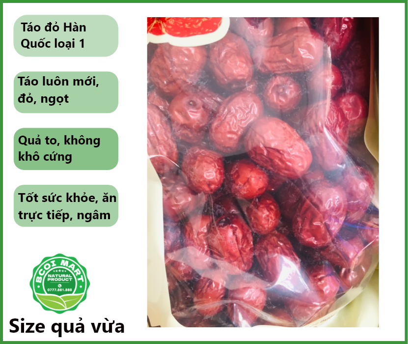 Táo đỏ Hàn Quốc - trái to - ngọt - táo luôn mới