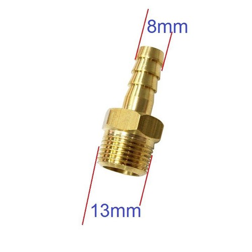 Đuôi chuột ren ngoài 13 đầu nối ống 10mm