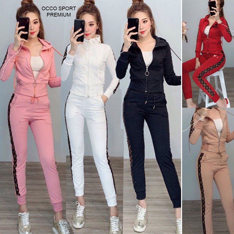 Bộ đồ thể thao nữ hotgirl thêu siêu đẹp TT254