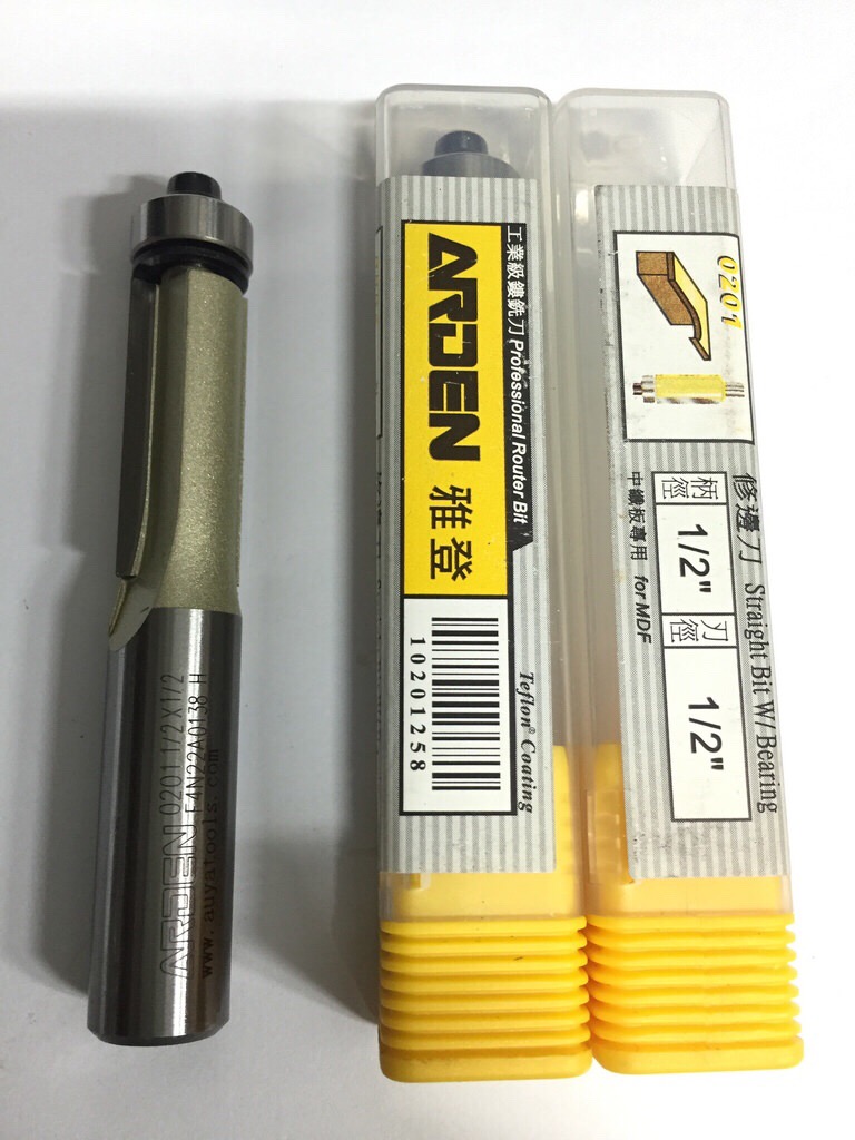 Mũi phay thẳng bi arden 1/2 x 1/2