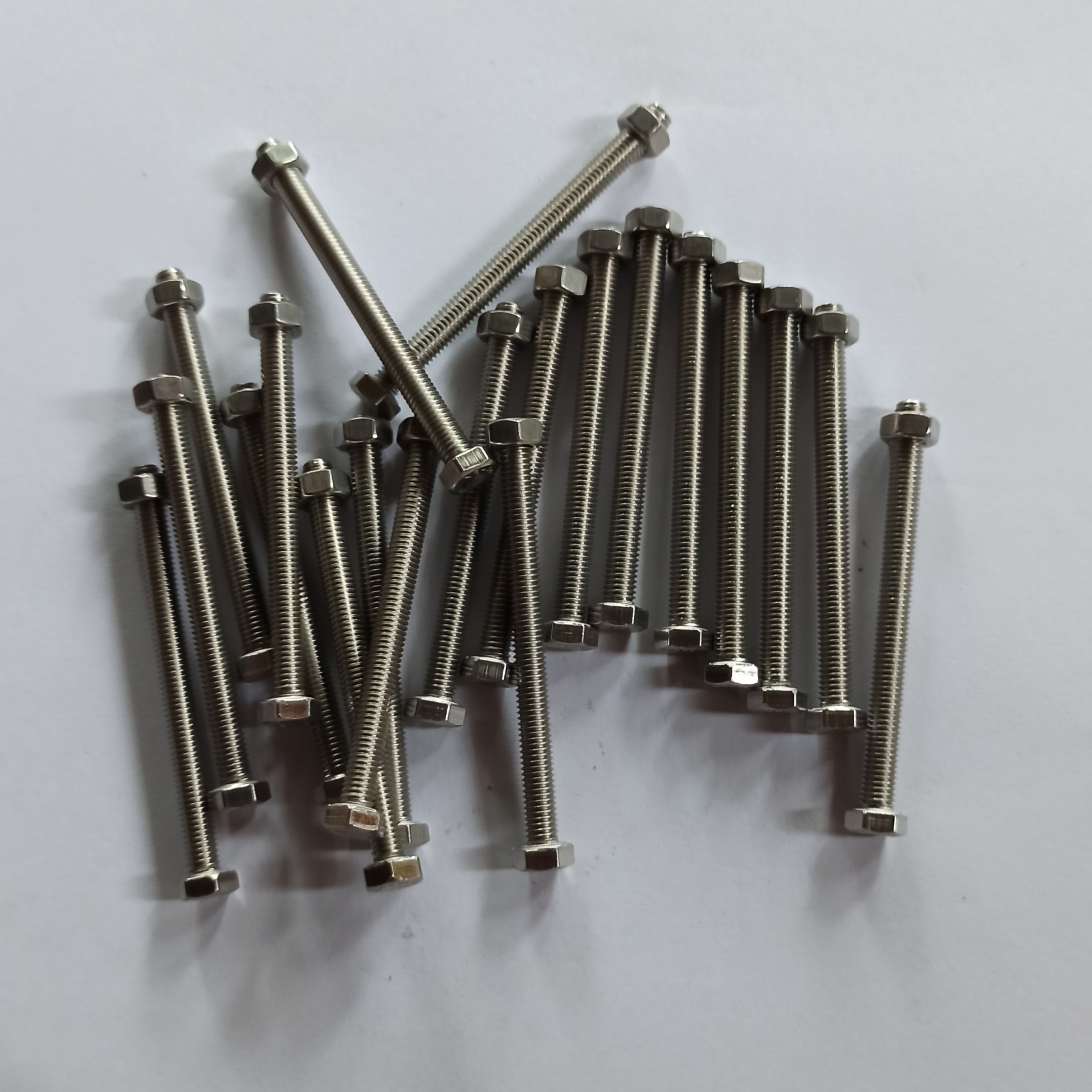 M5x60mm INOX 304 COMBO Bộ 20 Bu Long Con Tán M5 (5mm), 5 Li 6 Phân