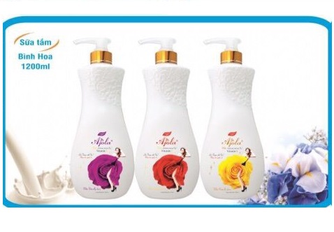 [HCM][ GIÁ GIẢM SÂU ] Sữa tắm trắng da Cao Cấp Ajola Vitamin E xuất Pháp chai khổng lồ 1200ml HSD đến 2024