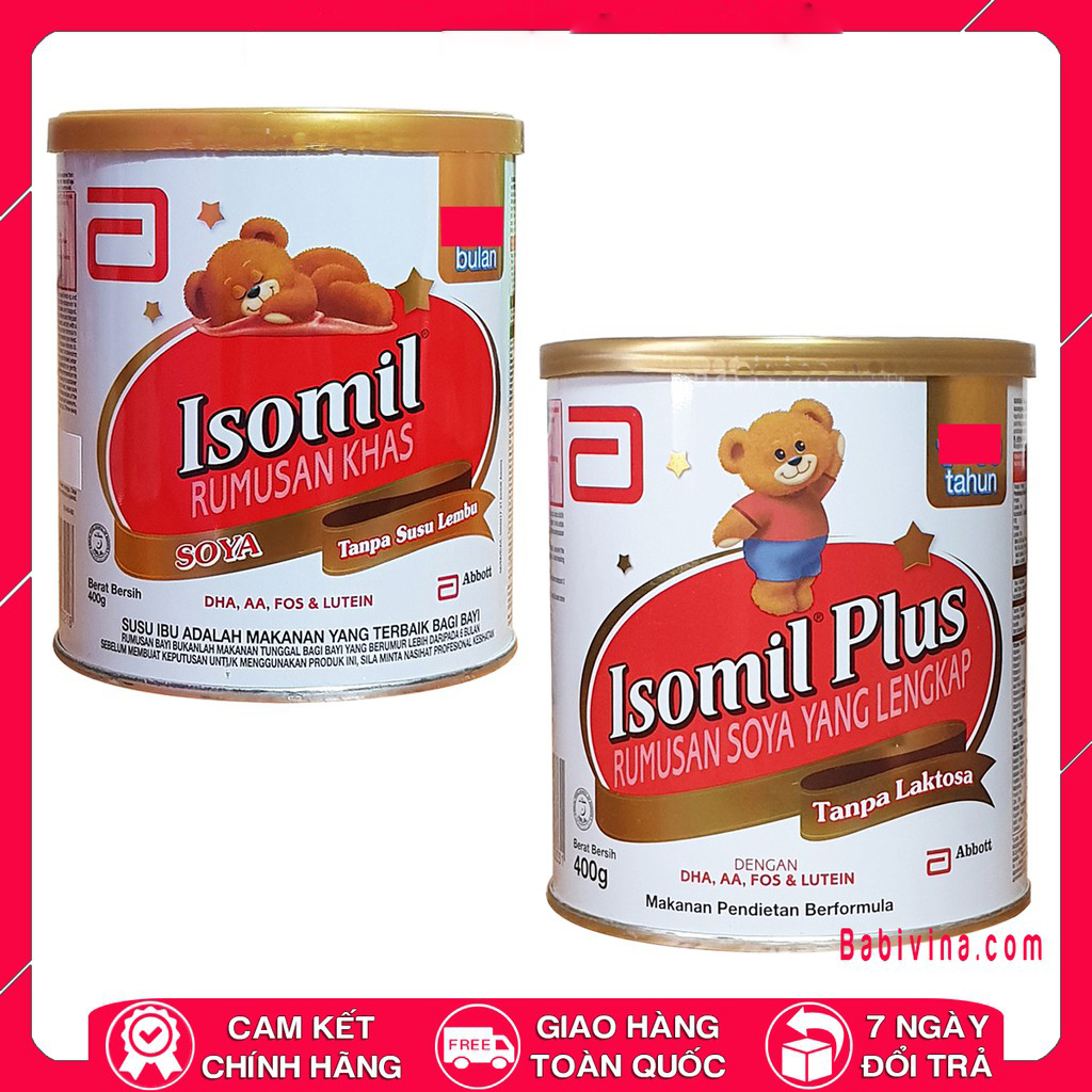 Sữa similac isomil 400g mẫu mới date mới