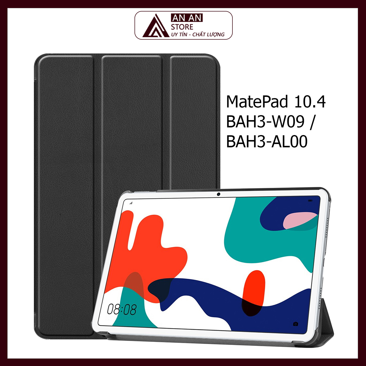 Bao Da Huawei MatePad 10.4 inch BAH3-W09 / BAH3-AL00 Cover Dành Cho Máy Tính Bảng Hỗ Trợ Smart Cover