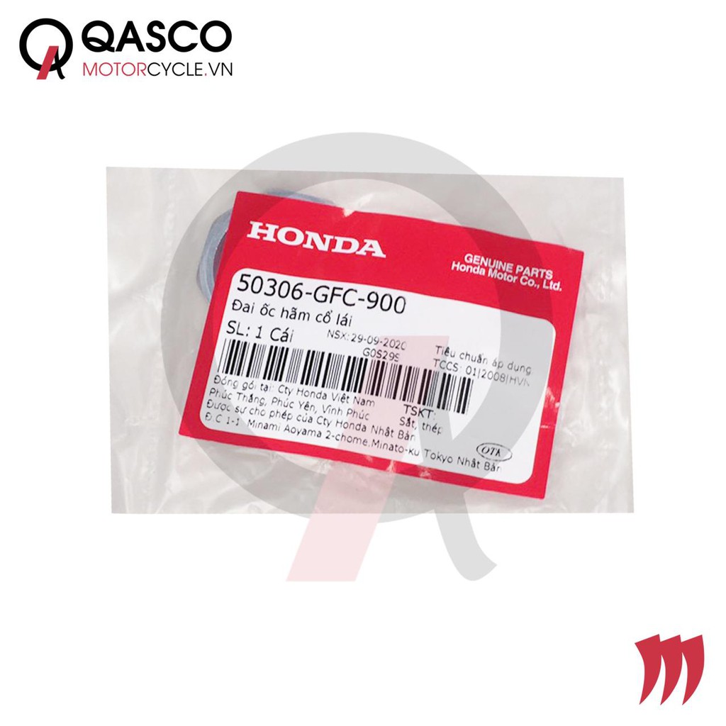 Đai ốc hãm cổ lái honda nhiều dòng xe qasco